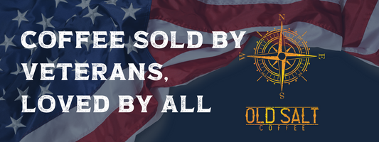 Veteran made coffee from old salt coffee