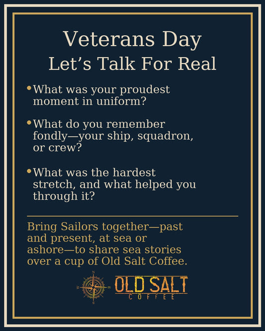 Veterans Day: Let’s Talk For Real