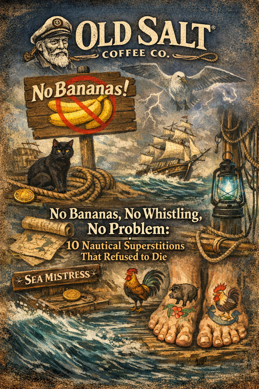No Bananas, No Whistling, No Problem: 10 Nautical Superstitions That Refused to Die