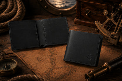 Old Salt x Rough Seas Handcrafted Bifold Wallet