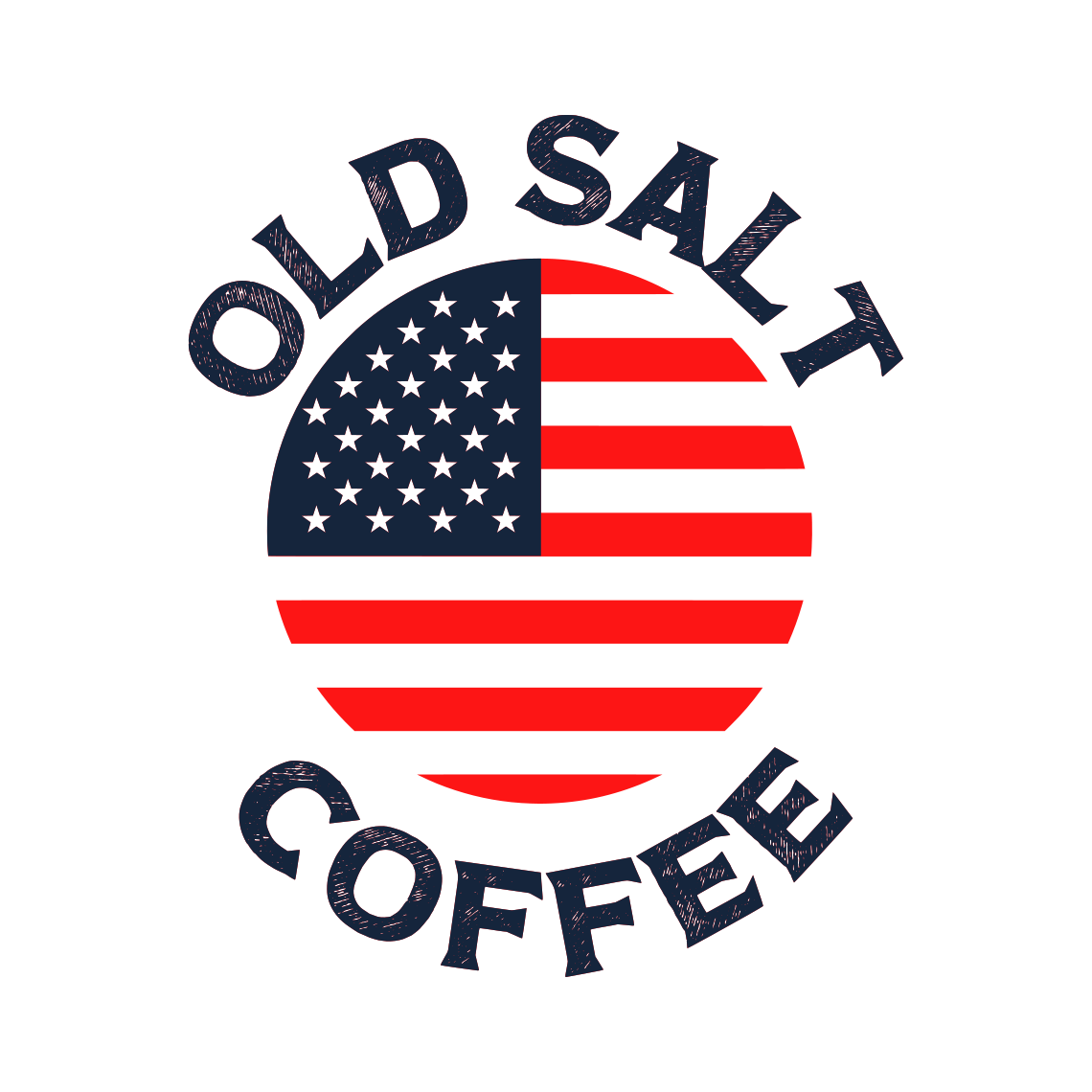 Old Salt Coffee around Flag preview