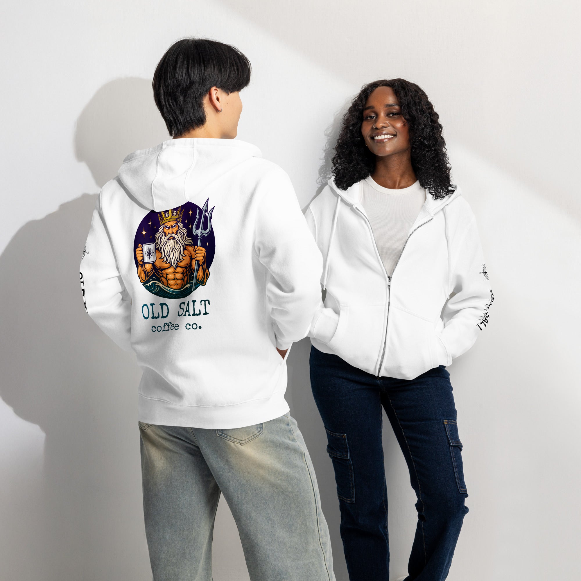 Neptune Rex Zip Hoodie – Old Salt Coffee