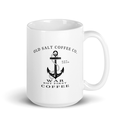 Modern Old Salt Mug (white)