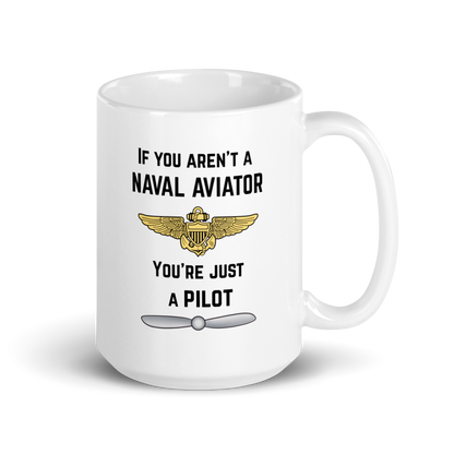 Naval Aviator Mug (white)