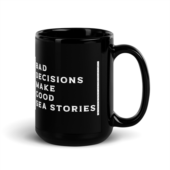 Bad Decisions Mug (black)