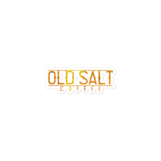 Old Salt Coffee Logo Sticker