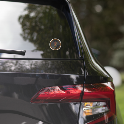 Silent Service Sticker (round)