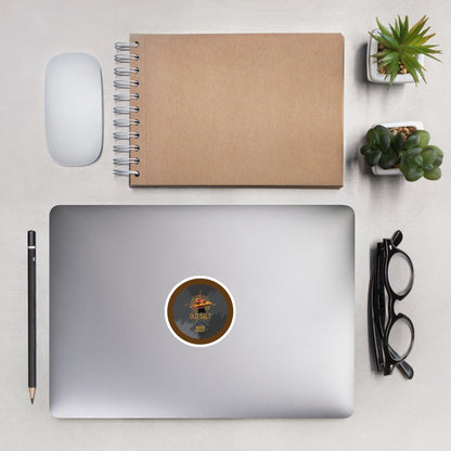 Haze Gray Sticker (round)