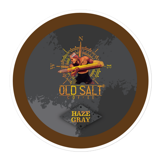 Haze Gray Sticker (round)