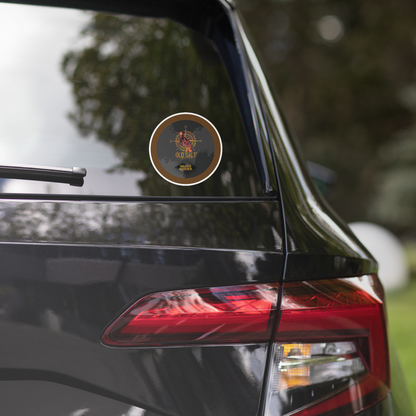 Silent Service Sticker (round)