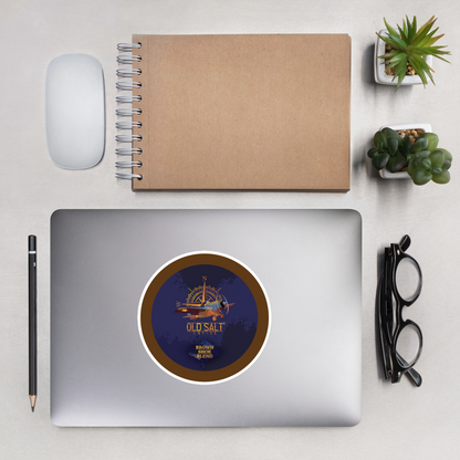 Brown Shoe Blend Sticker (round)