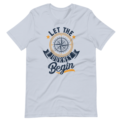 Let the Journey Begin Compass Unisex t-shirt