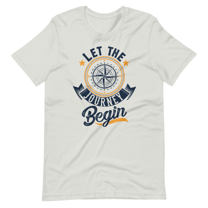 Let the Journey Begin Compass Unisex t-shirt