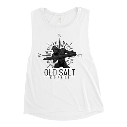 Haze Gray Old Salt Coffee Ladies’ Muscle Tank
